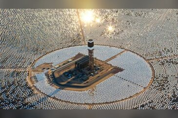 Dünyanın en büyük güneş enerjili elektrik santrali!