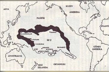 Efsanevi kıta 'Mu'..