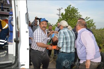 Bursa'da feci kaza!