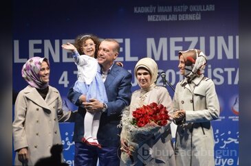 Erdoğan ailesinin mutlu günü