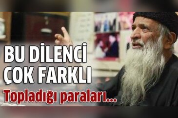 Aslında o bir dilenci ama okuyunca ''helal olsun'' diyeceksiniz...