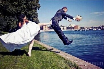 En ilginç düğün fotoğrafları