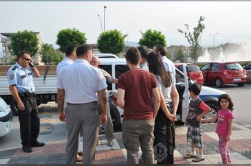 Bursa'da doktora darp! 