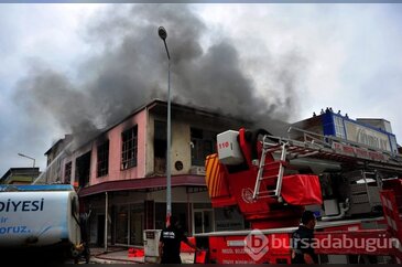 Bursa'da kimya fabrikasında yangın!