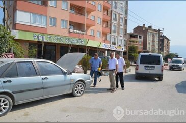 Bursa'da tamir için bir arabanın altındayken silahlı saldırıya uğradı!