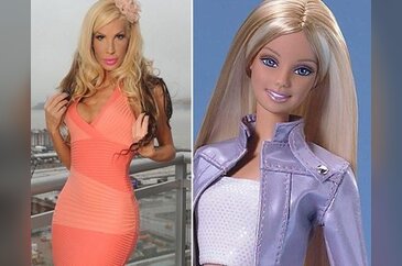 Barbie bebek olmak için 13 yıl uğraşan adam!