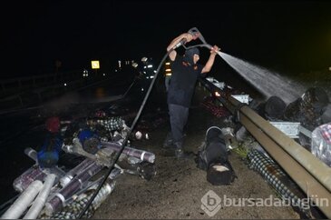 Bursa'da faciadan dönüldü!
