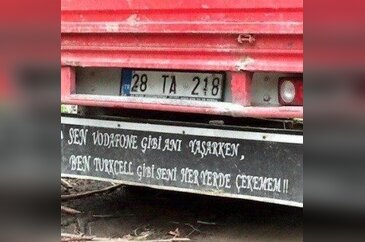En ilginç kamyon arkası yazıları
