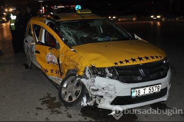 Bursa'da 6 kişinin yaralandığı kazada...