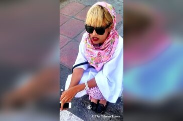 İran'ın sokakları rengarenk!