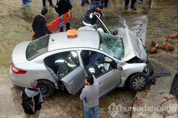 Bursa'da feci kaza!