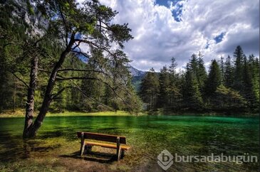 Kışın park, yazın göl oluyor!