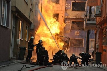 Bursa'da doğalgaz kazası!