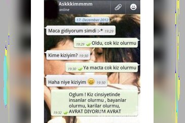 Komik WhatsApp diyalogları