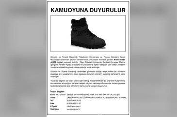 Zehirli ayakkabılar bunlar! Firma "geri getirin" diye ilan verdi
