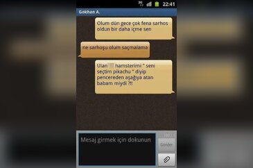 Mesaj atarken iki kez düşünün!