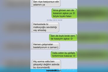 Mesaj atarken iki kez düşünün!