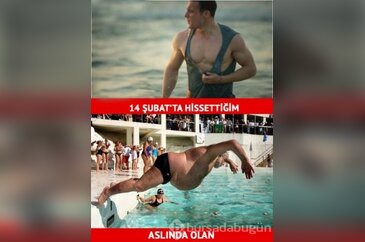 En komik 14 Şubat capsleri