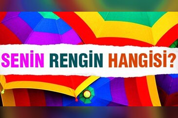  İlginç bir renk testi