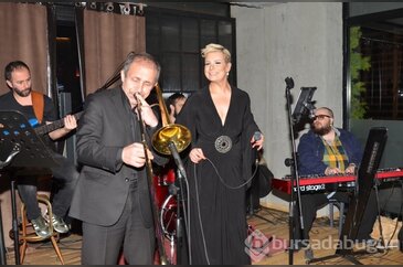 Sir Winston Brasserie'de Dilek Sert Erdoğan gecesi...