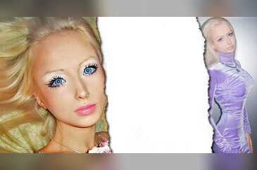 İnsan Barbie nin makyajsız hali şaşırttı!