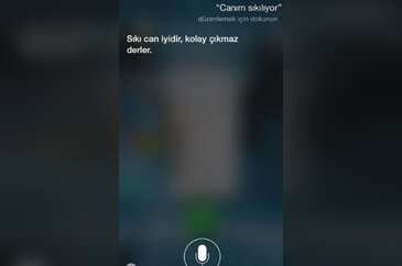 Türkçe Siri'den seçmeler...