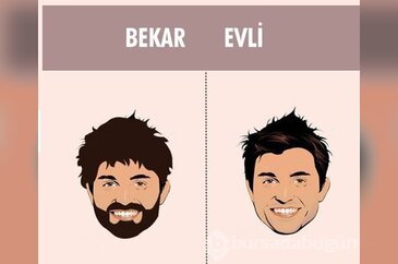 Bekar ile evli erkeğin farkı