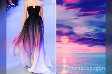 Moda dünyası doğayla rekabete girdi