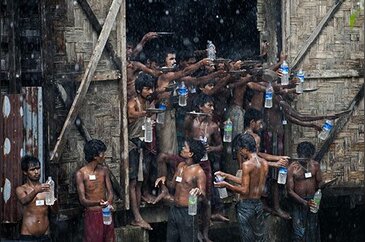 Arakanlı Müslümanlar yağmur suyuna muhtaç
