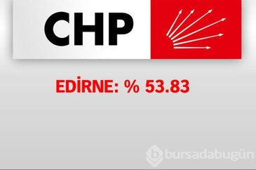CHP'nin en yüksek oy oranına ulaştığı şehirler!