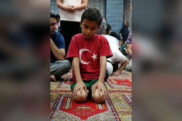 Bursa'da ilk teravih namazı böyle kılındı