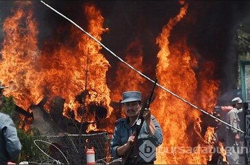 Afganistan'da havaalanına intihar saldırısı 4 öl6ü