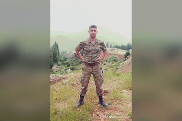 Şehit olan asker terhis olmuştu