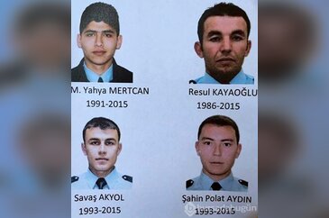 Şehitler uğurlanıyor