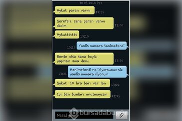 Yanlış numara kurbanları