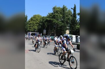 Bursa'da tarih için pedal çeviriyorlar