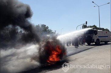 Erzurum'da terör protestosu