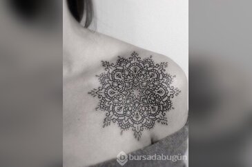 Yeni Trend : Mandala dövme