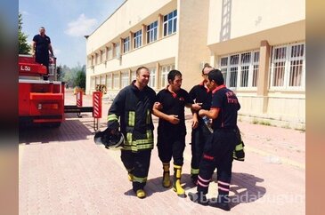 Konya Selçuk Üniversitesi'nde yangın