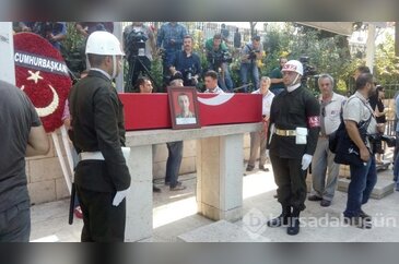 Bursa'nın şehidi için Ulu Camii'de cenaze töreni düzenlendi
