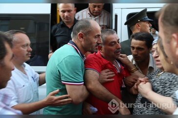 Bursa'daki şehit cenazesinden söze gerek bırakmayan anlar!