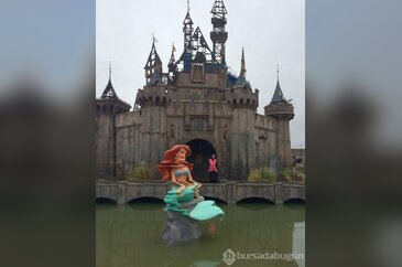 Banksy, Disneyland'e karşı!