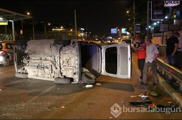 Bursa'da kaza: 1 ölü, 3 yaralı
