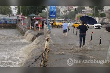 İstanbul yağmura böyle yakalandı
