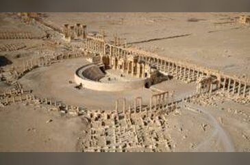 Fotoğraflarla Palmyra antik kenti