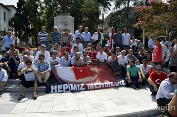 Bursa'da teröre tepki yürüyüşü düzenlendi