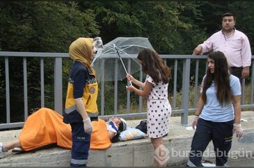 Bursa'da korkunç kaza! 