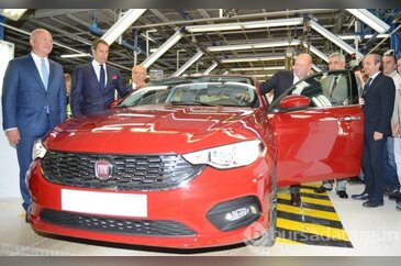 Fiat Egea üretim başlangıç töreni yapıldı