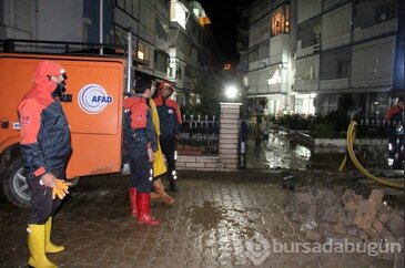 Bursa'yı sel aldı	