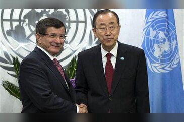 Davutoğlu New York'ta liderlerle görüştü